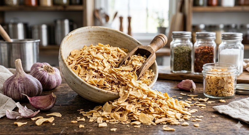 Dehydrated Garlic Flakes